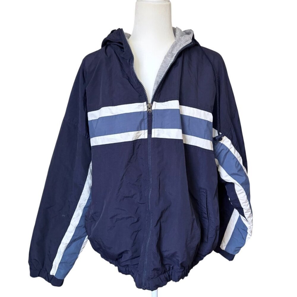 Y2k Vintage NorthCrest Squall Jacket Windbreaker cotton lining XL
